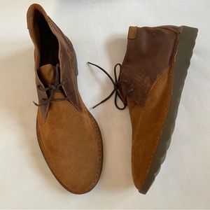 Fly London Mens Ankle Suede Leather Boots Size 42 New